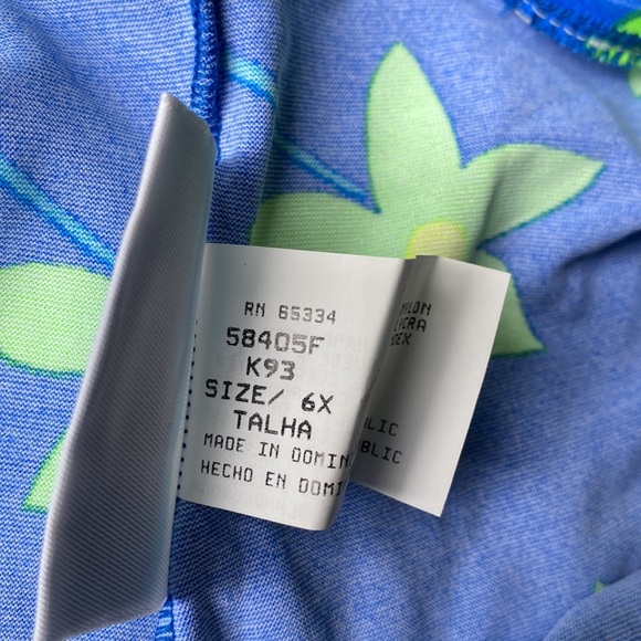 Jenni by Jennifer Moore girls neon blue and green bikini NWT - Picture 7 of 9